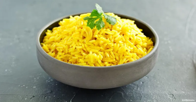 صحن رز كبير